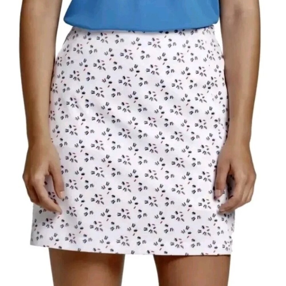 Lady Hagen Women's Golf Skort Skirt Wrap Size 14 Americana Sparklers New‎